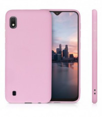 Husa TPU Matte Samsung Galaxy A10 Pink foto