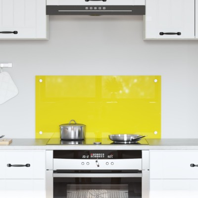 vidaXL Spate de bucătărie Galben 80 x 40 x 0.6 cm Sticlă &amp;icirc;ntărită 42001253 foto