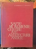SAPTE MONUMENTE CELEBRE ALE ARHITECTURII ANTICE- G Chitulescu,T.Chitulescu