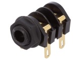 Soclu Jack 6,3mm Mamă Mono cu &Icirc;ntrerupător Dublu