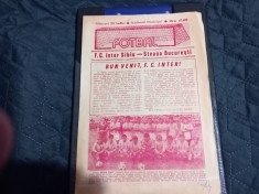 Program Inter Sibiu - Steaua