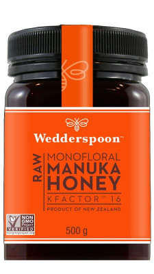 Miere de Manuka KFactor 16 RAW Wedderspoon 500gr foto