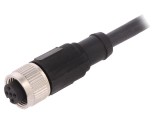 Cablu de Conectare M12 5-PIN 10m 60VAC 4A PUR