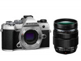 Cumpara ieftin Kit Aparat foto Mirrorless Olympus OM-5, 20.4MP, 4K + obiectiv 12-40mm PRO II (Argintiu)