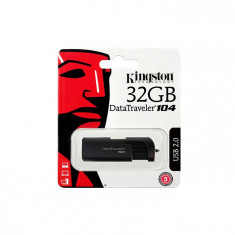 Memory stick USB 2.0 Kingston DataTraveler DT104 32 GB cu capac culisant foto