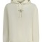 Hanorac barbati, cu logo brodat, Regular fit, alb, L