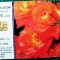 Cartelă telefonică Romtelecom Floral 10 lei 100.000 unități WN7TUC exp. 01.01.2009 Trandafiri Gălbenele Flori Plante