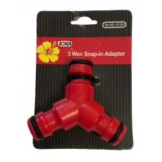 Adaptor furtun plastic 3 cai, JOKA