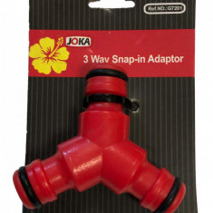 Adaptor furtun plastic 3 cai, JOKA