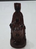 Sculptura vintage Madona neagra