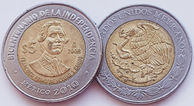2074 Mexic 5 Pesos Francisco Primo de Verdad y Ramos km 900 foto