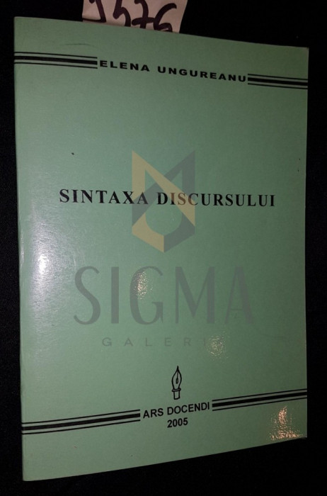 SINTAXA DISCURSULUI