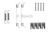 Set accesorii, sabot de frana NISSAN NOTE (E11) (2006 - 2013) BOSCH 1 987 475 300