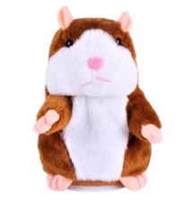 Jucarie Interactiva Hamster, din Plus, Repeta Sunetele, Maro foto