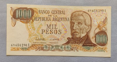 Argentina - 1000 Pesos ND (1976-1983) foto