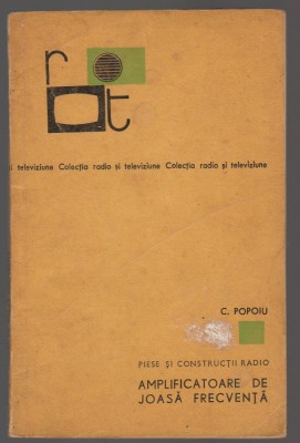 C10614 - AMPLIFICATOARE DE JOASA FRECVENTA - C. POPOIU foto