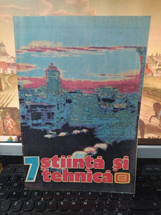 Știință și Tehnică nr. 7, 1989 Imaginile onirice, Mașina timpului, Fractalii 032