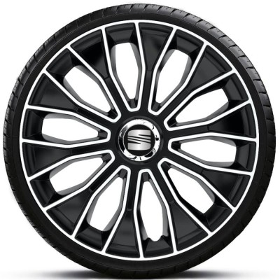 Set 4 Capace Roti Autohelix MSA&amp;reg;, potrivite jantelor de R15, pentru Seat, model VOLTEC PRO foto