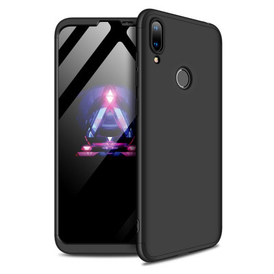 Husa HUAWEI Y7 2019 - GKK 360 Full Cover (Negru) foto