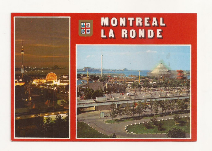 FA21-Carte Postala- CANADA - Montreal La Ronde, necirculata