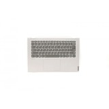 Carcasa superioara cu tastatura palmrest Laptop, Lenovo, IdeaPad Flex-14IWL Type 81SQ, 5CB0S17478, AP2GA000A10, ET2GA000100, Platinum Grey, layout US
