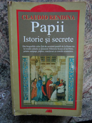 Papii - Istorie si secrete - Claudio Rendina foto