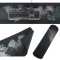Mouse pad keyboard gray