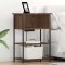 vidaXL Dulap de noapte Stejar brun 55 x 31 x 76 cm Lemn compozit 859504