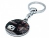 Breloc cheie din metal - multicolor model Urs Panda
