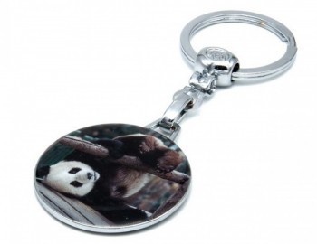 Breloc cheie din metal - multicolor model Urs Panda foto