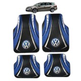Covorase Universale VW Passat B7 2010&ndash;2014 &ndash; Albastru/Negru, PVC