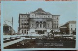 Carte postala, Timisoara, Cetate, Teatrul Comunal, 1929