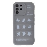 Husa compatibila cu samsung galaxy s23 ultra, personalizata shockproof rugged, camera protect, gri