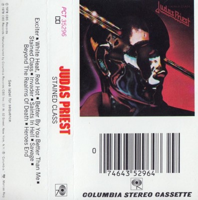 Casetă audio Judas Priest &amp;lrm;&amp;ndash; Stained Class, originală foto