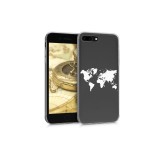 Husa pentru Apple iPhone 8 Plus/iPhone 7 Plus, Silicon, Alb, 45352.02