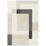 Covor Model Fiji 27241-656, Marime 120 x 170 cm, Gri, Inaltime Fir 7 mm, Antialergic, Polipropilena, Living, Dormitor, Sufragerie, Birou