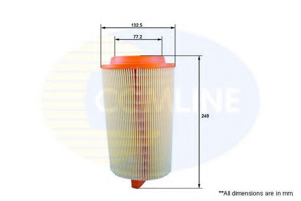 Filtru aer MERCEDES SPRINTER 3,5-t bus (906) (2006 - 2016) COMLINE EAF512