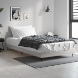 VidaXL Cadru de pat, gri sonoma, 100x200 cm, lemn prelucrat 832267