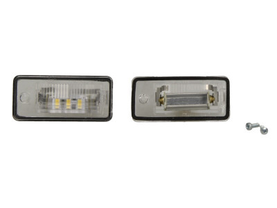 Set Lampi Numar Inmatriculare Led Am Audi A8 4H2, 4H8, 4HC, 4HL 2009&amp;rarr; 8E0807430B foto