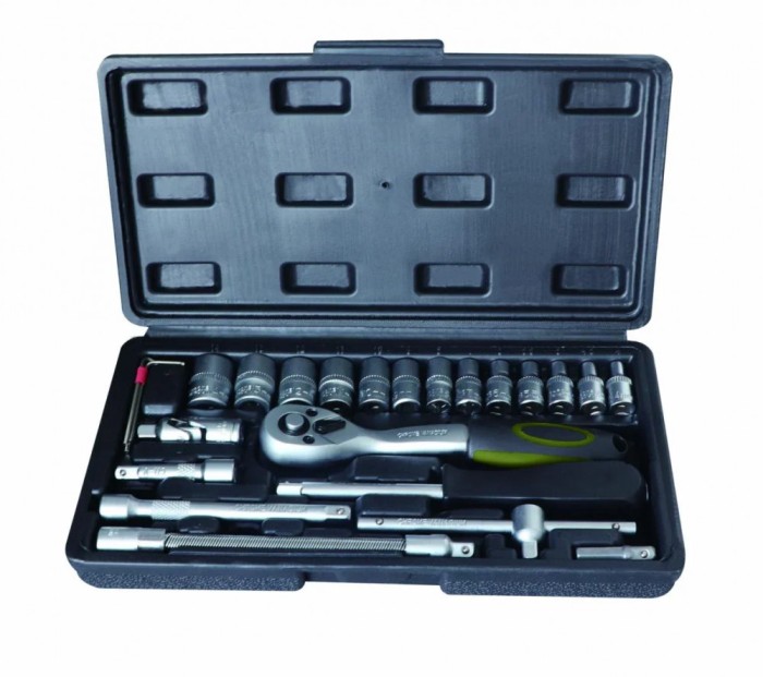 TRUSA 24 PIESE 1/4&quot; CR-V
