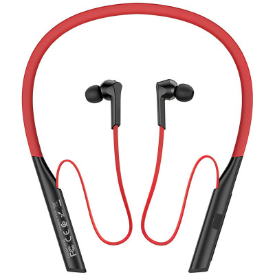 Casti Bluetooth HOCO ES33 Mirth Sports, Rosii foto