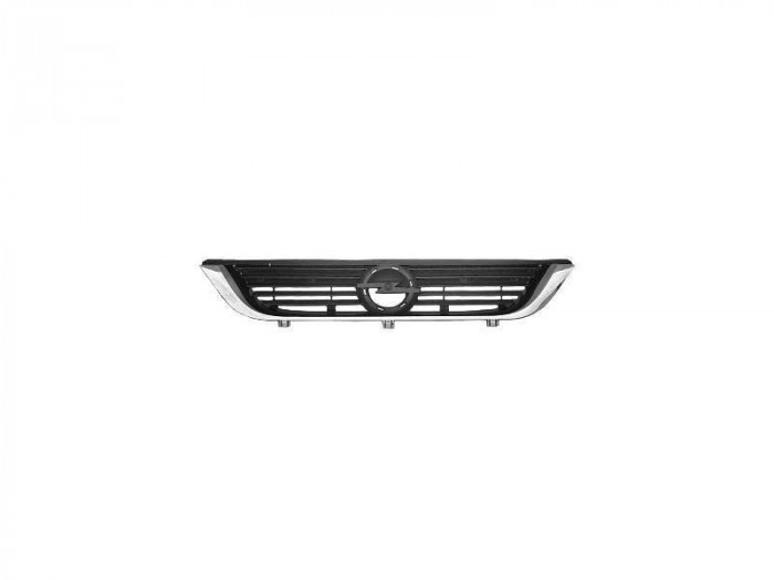 Grila radiator Opel Vectra B (Sedan+Hatchback+Combi), 02.1999-02.2003, crom/negru, 6320072, 551705-R