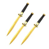 Cumpara ieftin Set 3 Bricege tip Stiletto, deschidere manuala, 33 cm, lama metalica aurie