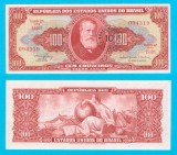 Brazilia (p#185) 10 Centavos 1966 UNC &#039;Dom Pedro II&#039; serie: 094319
