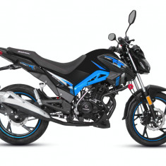 Motocicleta Barton Street-R 125cc, culoare negru/albastru Cod Produs: MX_NEW MXSTREET-R125NA