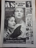 ziarul formula as 13 - 20 aprilie 1998 - filmul titanic , alexandra paul ,octavian udriste