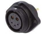 Soclu SP21 Mamă 5 PIN IP68 5A 30A Lipire 500V 0.75mm2