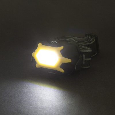 PHENOM - Lampă de cap COB-LED, cu senzor foto