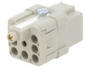 Conector Harting Han Q 8 Pini, 10A, 400V, Policarbonat, Crimpare