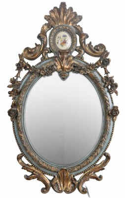 Oglinda baroc cu decoratiuni deosebite OAR672 foto